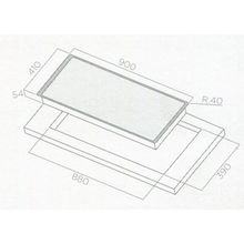 ELICA LIEN DIAMOND FRAME 904 WH