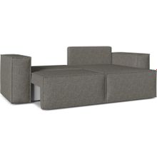 Смарт Диван угловой Лофт 2-х местный еврокнижка Dream grey