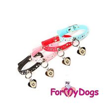 Ошейник "Spitz" ForMyDogs с россыпью страз красный FMDN12007-2012-2 R