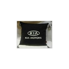  Подушка Kia motors черная с кистями серебро