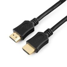 Кабель HDMI 19M-19M V1.4, 1.0 м, чёрный, позол. разъемы, Gembird Cablexpert (CC-HDMI4L-1M)