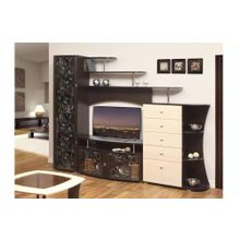 Олмеко Тумба для радиоаппаратуры Олимп-М15 венге дуб ID - 312609