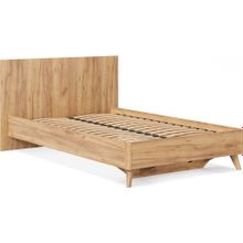 Алмаз. Любимый дом Марта-2 Кровать 1200 с кроватным основанием (Дуб золотой)