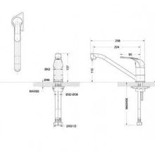 Bravat Fit Смеситель для кухни F7135188CP-RUS