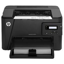 Принтер лазерный монохромный HP LaserJet Pro M201n, A4, 25стр. мин, 128Мб, USB, LAN, Черный CF455A