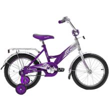 Велосипед детский двухколесный Космос В 1607 фиолетовый