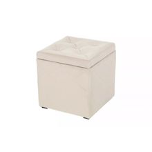 Мебельстория Пуф Ромби-2Т бежевый велюр ID - 310756