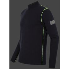 Wellensteyn Herren Pullover 012 Darknavy Neongreen