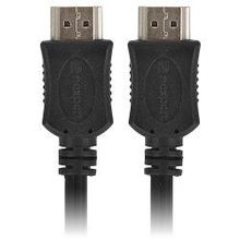 кабель HDMI-HDMI 3.0 метра, v1.4, Nexport, черный NP-HMHM-RBBLC-3