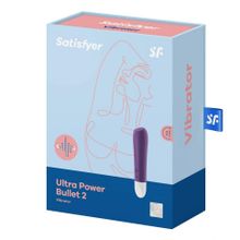 Фиолетовый мини-вибратор Ultra Power Bullet 2 (243700)
