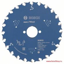 Bosch Пильный диск Expert for Wood 165x30x2.6 1.6x24T по дереву (2608644025 , 2.608.644.025)