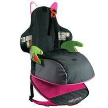 Trunki BoostApak черно-розовый