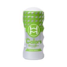  Мультирельефный мастурбатор MensMax Colors - Edge Green