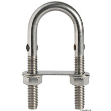Osculati SS U-bolt w rod 150mm x M12 mm, 39.126.06