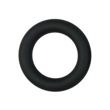 EDC Wholesale Черное эрекционное кольцо Silicone Cock Ring Small (черный)