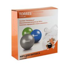 Мяч гимнастический Torres арт.AL100155 d55 см