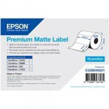 EPSON C33S045531 бумага самоклеющаяся матовая А6 4" (102 x 51 мм) 88 г м2, 650 этикеток