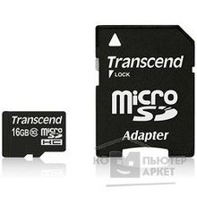 Transcend Micro SecureDigital 16Gb  TS16GUSDHC10