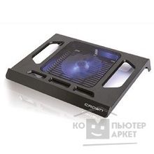Crown Подставка для ноутбука CMLS-910 Black 15,6", 1 Fan,blue light
