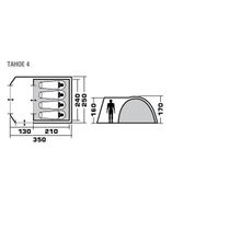 Палатка Trek Planet Tahoe 4 (70188) (синий)