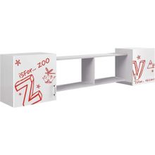 Миф Модульная детская Вега Алфавит красный