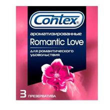 Презервативы с ароматом CONTEX Romantic - 3 шт. (5462)