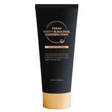 Пенка для умывания очищающая с муцином черной улитки Pekah Rebirth Black Snail Cleansing Foam 120мл