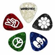 1CAC6-10WS Woodstock Медиаторы, 10шт, толстые, Planet Waves