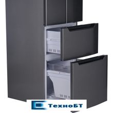 Холодильник Weissgauff WFD 486 NFX