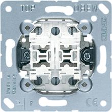 Jung Механизм переключателя 2-клавишного проходного Jung 509U ID - 243319