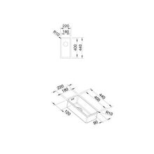 BLANCO CLARON 180-IF N