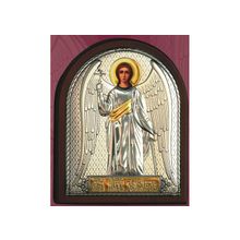 Икона Ангела Хранителя, ЮЗЛ (серебро 960*, золочение) в рамке Классика