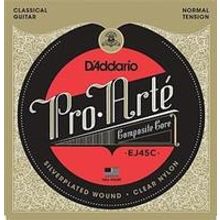 EJ45C COMPOSITE PRO ARTE Струны для классической гитары нейлоновые композитные Normal D`Addario