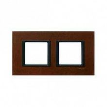 Рамка 2 поста UNICA CLASS, кельтская сталь |  код. MGU68.004.7A3 |  Schneider Electric