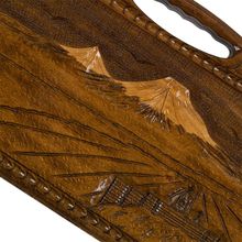 Нарды резные "Арарат и Хор Вирап" с ручкой 50