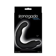 NS Novelties Чёрный массажёр простаты с вибрацией Renegade Vibrating Massager III