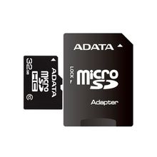 ADATA microSDHC Class 10 32GB + SD adapter