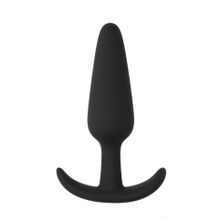 Черная анальная пробка для ношения Slim Butt Plug - 8,3 см. (220506)