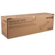 XEROX 106R01319 тонер-картридж  WorkCentre 6400  (жёлтый, 16 500 стр) повышенной емкости