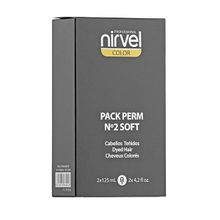 Комплект №2 для перманентной завивки окрашенных волос Nirvel Pack De Permanente 2x125мл