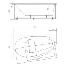 Aquatek Акриловая ванна Дива R