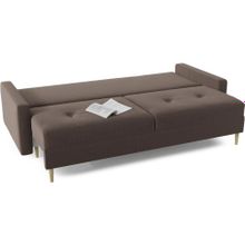 Смарт Диван прямой Белфаст браун пантограф