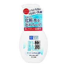 Пенка для умывания с супер гиалуроновой кислотой Rohto Hada Labo Gokujyun Super Hyaluronic Acid Face Wash Cleansing Foam 160мл