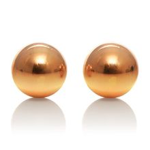 California Exotic Novelties Золотистые вагинальные шарики Entice Weighted Kegel Balls (золотистый)