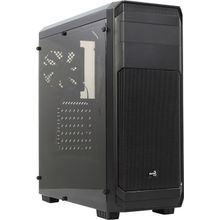 Корпус  Miditower Aerocool   Aero-300 Black FAW    ATX   ATX Без БП, с окном