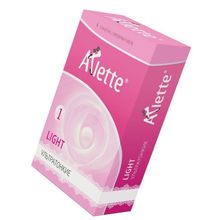 Ультратонкие презервативы Arlette Light - 6 шт. (159321)