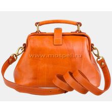 Маленький саквояж оранжевый W0013