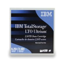 Ленточный накопитель ibm imation ibm ultrium lto 6 data cartridge with barcode label (00v7590 + label), 2,5 6,25tb 00v7590l