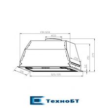 Встраиваемая вытяжка Lex GS Bloc P 600 Ivory Light