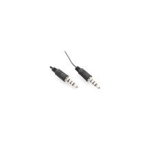 аудиокабель рулетка Readyon Audio Jack 4 pin 3,5 - Jack 3,5, 65 см, black